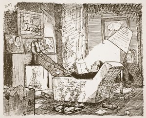 Le Célibataire, illustration de 